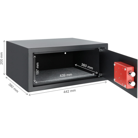 WARDROBE SAFETY BOX with key