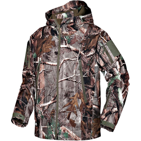 WOOD TREE SOFT SHELL JACKET