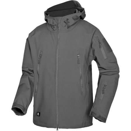 MEDIUM GREY SOFT SHELL JACKET