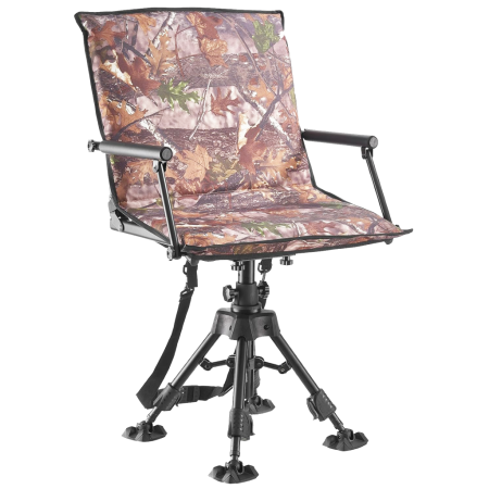 ROTATING FOLDING CHAIR WITH ARMRESTS