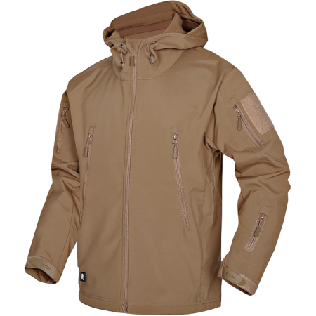 MEDIUM TAN SOFT SHELL JACKET