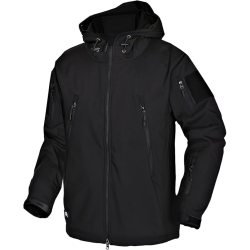 DARK BLACK SOFT SHELL JACKET