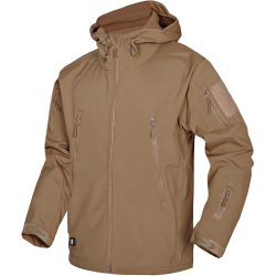 MEDIUM TAN SOFT SHELL JACKET