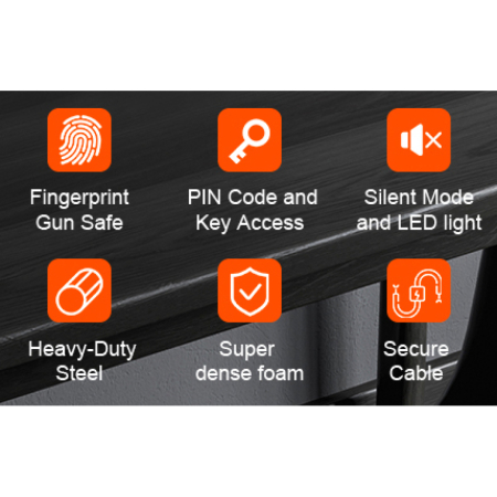 CASSETTA DI SICUREZZA PER PISTOLA DA PARETE